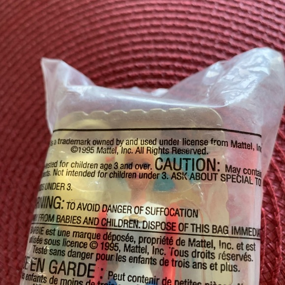 McDonald’s Barbie Happy Meal Toy Lot (3) Princess, Lifeguard & Japanese 1995&96 - Picture 3 of 12